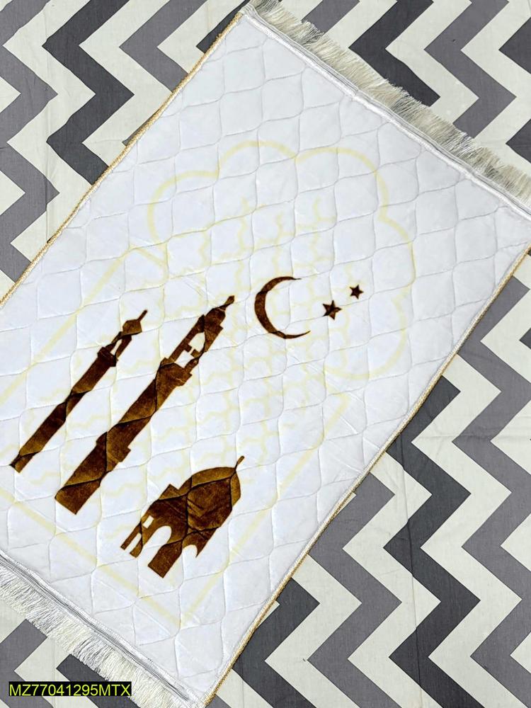 Velvet Embossed Prayer Mat - Bold Beautiful