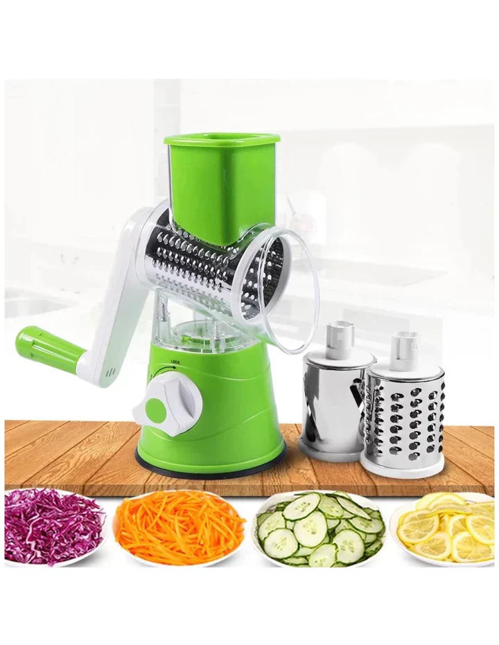 MANUAL VEGETABLE CUTTER SLICER MULTIFUNCTIONAL ROUND SLICER - Bold Beautiful