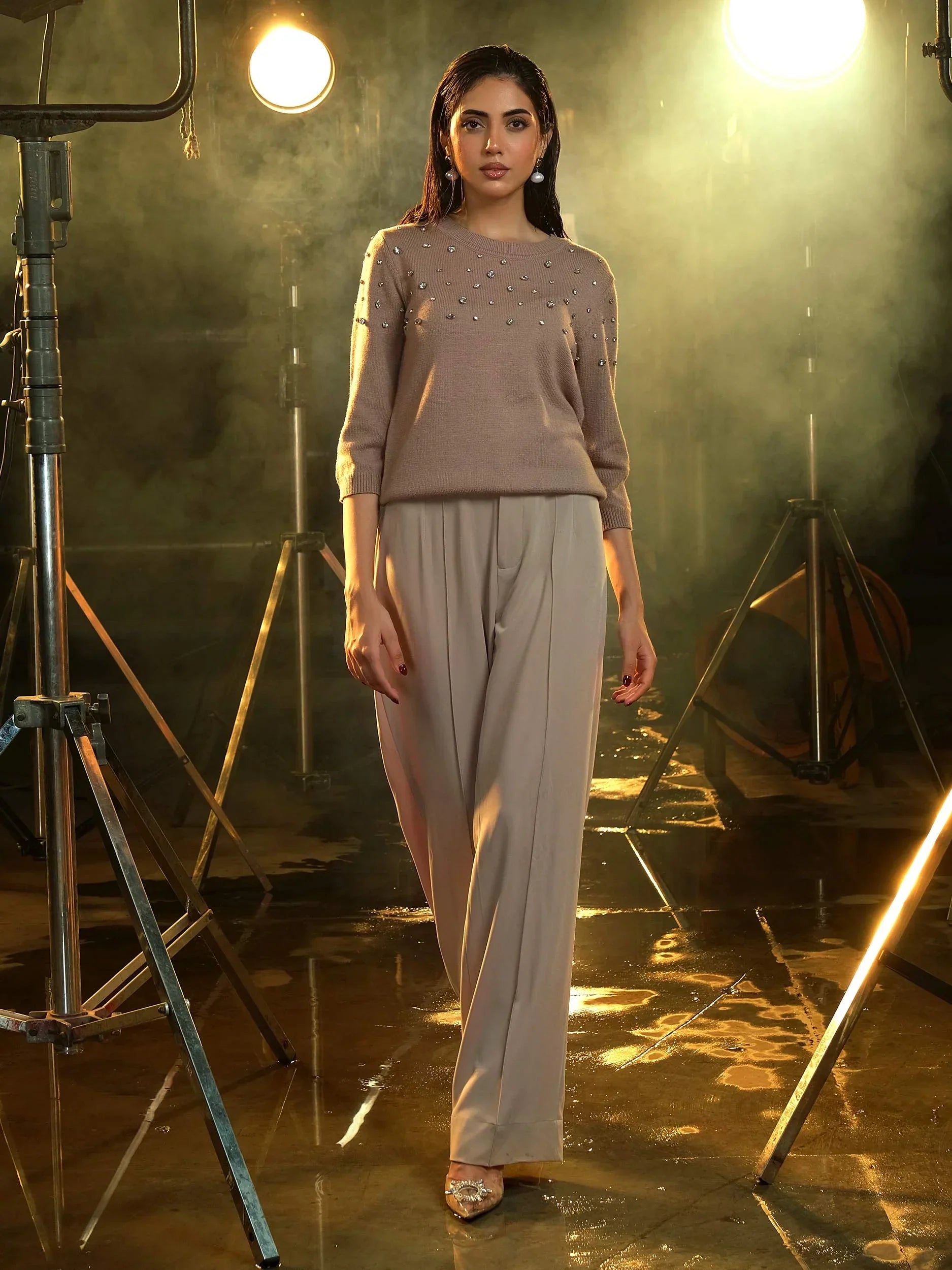 Embellished Sweater - Bold Beautiful