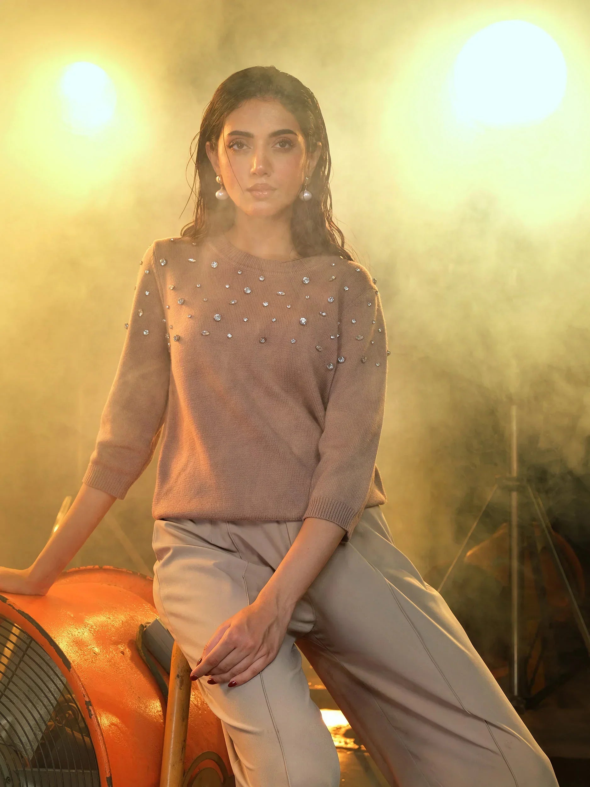 Embellished Sweater - Bold Beautiful