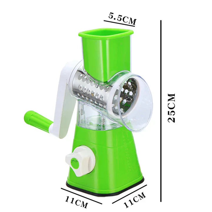 MANUAL VEGETABLE CUTTER SLICER MULTIFUNCTIONAL ROUND SLICER - Bold Beautiful