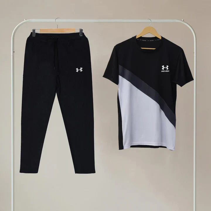 2 PCS MEN,S STITCHED JERSY PRINTED TRACK SUIT - Bold Beautiful
