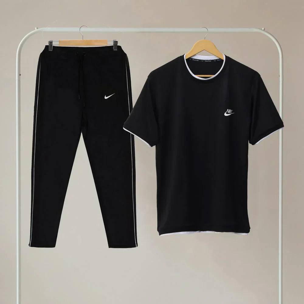 2 PCS MEN,S STITCHED JERSY PRINTED TRACK SUIT - Bold Beautiful